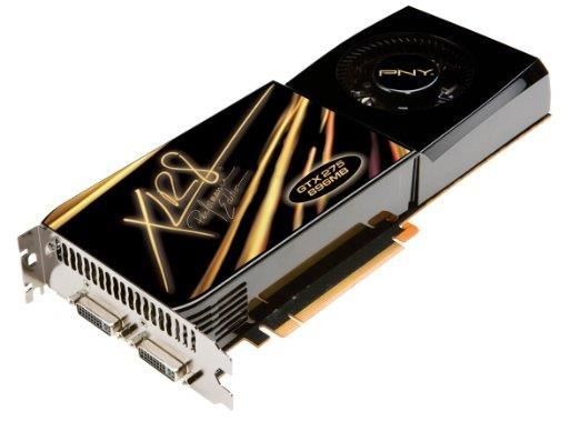 VCGGTX275XPB PNY nVidia GeForce GTX 275 896MB 448-Bit GDDR3 2268MHz PCI Express 2.0 DVIx2 S-Video HDTV Video Graphics Card