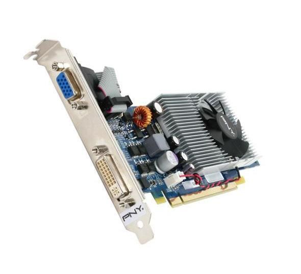 VCG941024GXPB PNY GeForce 9400 GT 1GB 128-bit DDR2 12.8Gbps DVI-I and DVI-I Mini DIN HDMI VGA PCI Express Video Graphics Card