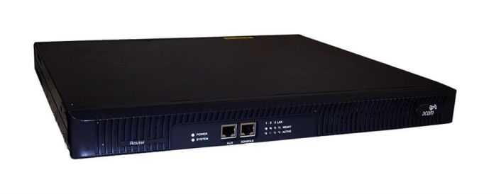 3C13755 3Com 1-Console 1-AUX Serial 3-Mim Slots 5642 WAN Router (Refurbished)