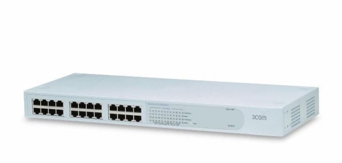 3C16479-US 3Com 10/100/1000 24-Ports Baseline 2824 Gigabit Switch (Refurbished)