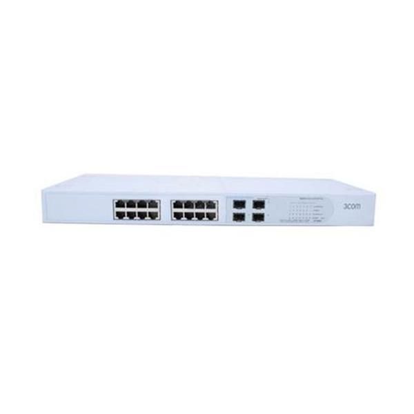 3C16485A 3Com Baseline Switch 2816-SFP Plus 16 10/100/1000BASE-T and 4 dual-purpose ports (Refurbished)