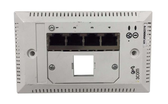 3CNJ100 3Com NJ100 4-Port 10/100Base-TX LAN IntelliJack Switch (Refurbished)