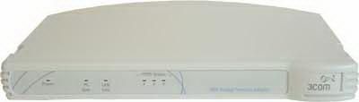 3C10400B 3Com NBX Analog Terminal Adapter 1 x FXS WAN, 1 x Serial Management, 2 x 10/100Base-TX LAN (Refurbished)
