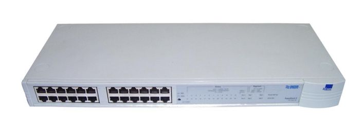3C16411 3Com 24-Port 100Mbps SuperStack 3 Baseline Dual Speed Hub (Refurbished)