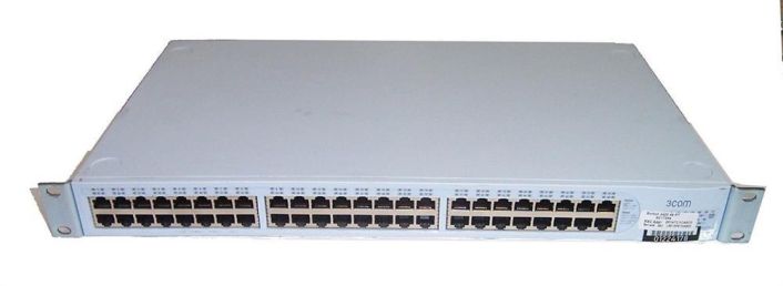 3C17204 3Com SuperStack 3 48-Ports 10/100Mbps 4400 Ethernet Switch (Refurbished)
