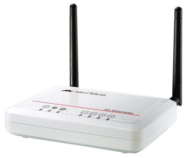 AT-WR2304N-10 Allied Telesis Wireless N SOHO Router IEEE 802.11n (draft) (Refurbished)