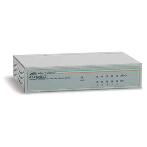 AT-FS705LE-50 Allied Telesis Fs705le 5pt 10/100 Unmgd Swch Euro (Refurbished)