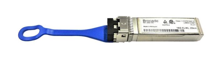 BRSFP16G25KLW Brocade 16Gbps ELWL Single-mode Fiber 25km 1310nm Fiber Channel SFP+ Transceiver Module