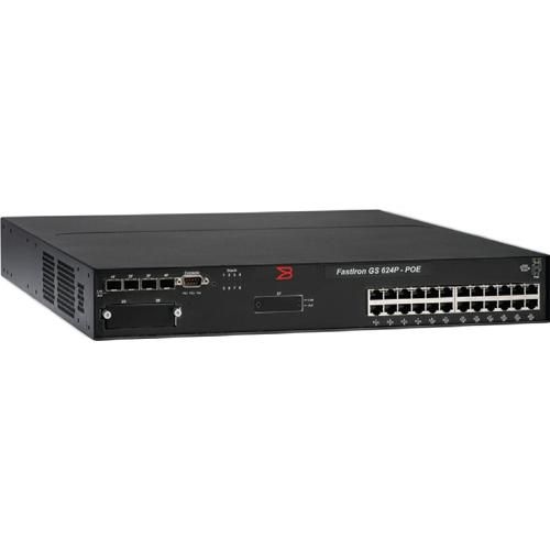 FGS624P-POE1LXOMS5 Brocade FastIron FGS624P-POE High Capacity PoE Switch (Refurbished)