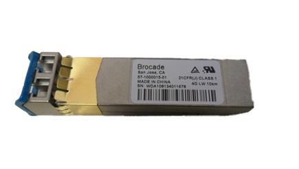 57-1000015-01 Brocade 4Gbps 4GBase-LX Single-mode Fiber Longwave 10km 1310nm Fibre Channel Duplex LC Connector SFP Transceiver Module