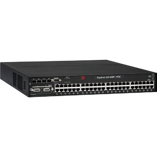 FGS648P-1LXOM-S5 Brocade FastIron FGS648P 48-Ports Ethernet Switch (Refurbished)