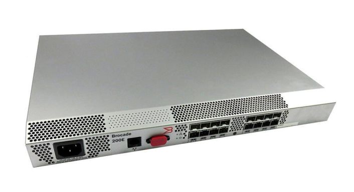 80-1200201-04 Brocade br-200 SilkWorm 200E 8-Ports 2Gbps Fibre Channel Switch (Refurbished)