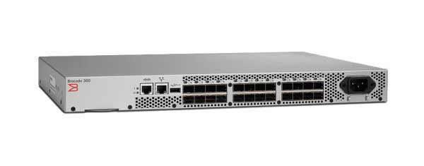 BR-300-24 Brocade 300 24 Active 8GBps Fibre Channel San Switch W 24x 8g (Refurbished)