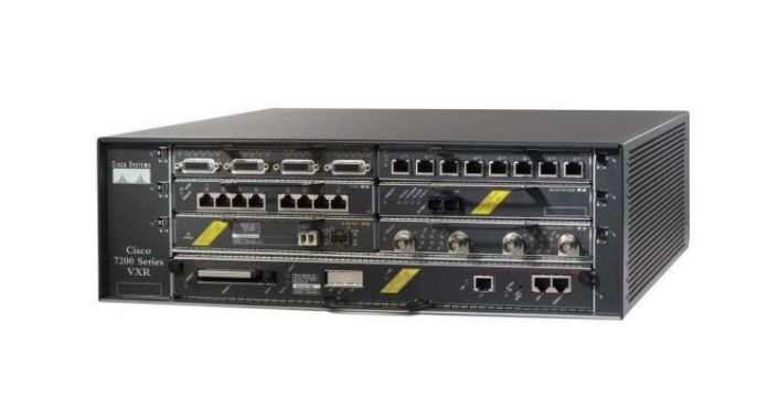 CISCO7206VXR-DC-RF Cisco 7206VXR 6-slot Chassis 1 DC Supply w/IP Software (Refurbished)