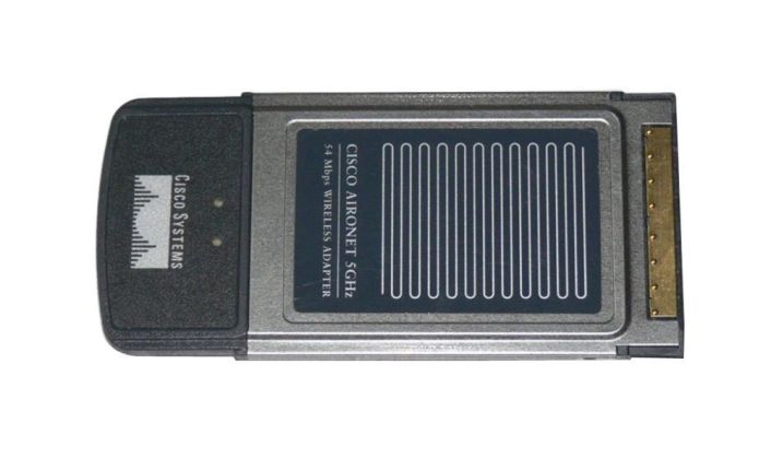 AIR-CB20A-A-K9 Cisco 802.11a CardBus Adapt with Int Ant FCC Configuration (Refurbished)