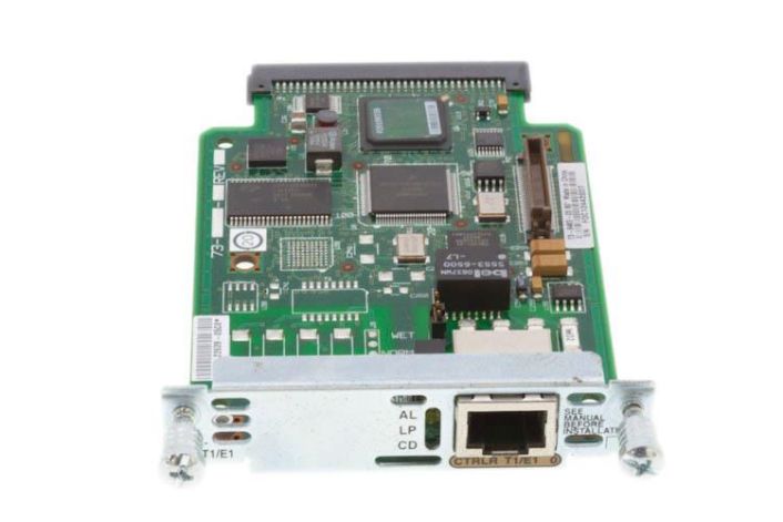 VWIC-1MFT-E1 Cisco 1 Port RJ 48 Multiflex Trunk E1 Voice Interface Card Plug-in Module Expansion Slot