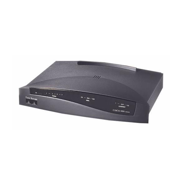 CISCO827-4V Cisco 1 port ADSL 1port 10BASET 4 ports FXS IP Voice switch (Refurbished)