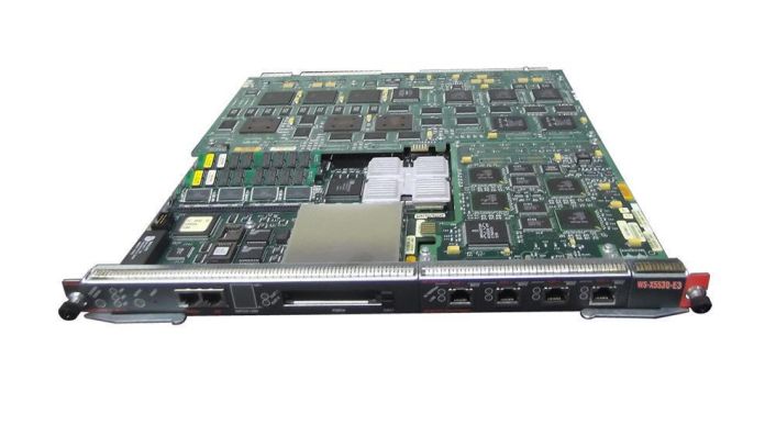 WS-U5537-FETX Cisco 4 Port 100BaseTX Uplink module for Supervisor 3 (Refurbished)