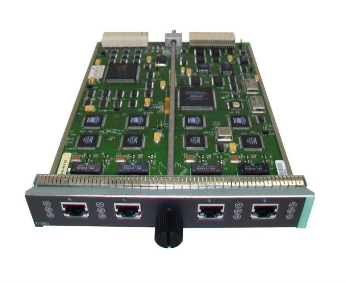 WAI-T1C-4RJ48 Cisco 4-Ports RJ-48 T1 Circuit Emulation ATM Port Adapter Module for LightStream ATM 1010 Switch and Catalyst 8500 Series Multiservice Switch Routers (Refurbished)