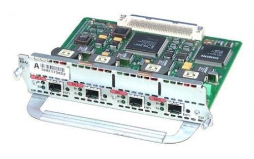 NM-4B-U Cisco ISDN Terminal Adapter WAN 128Kbps 4-Ports