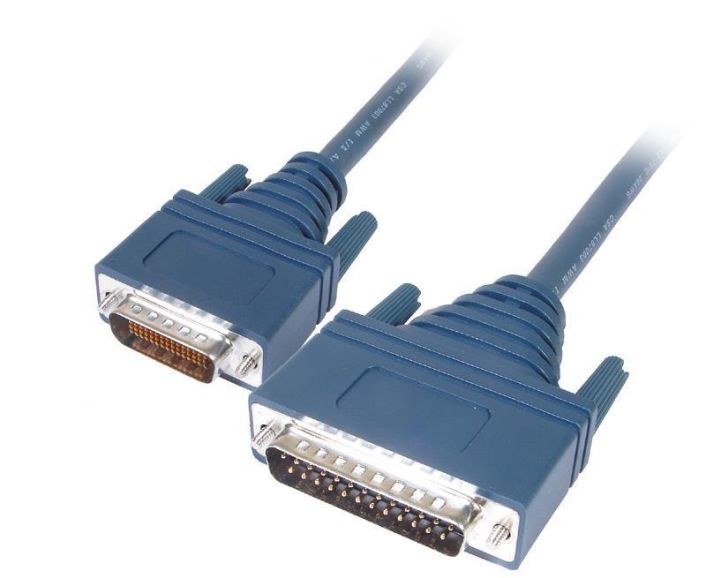 CAB-232MT Cisco Compatible Cable EIA TIA 232 Male DTE Interface 10Ft (Refurbished)