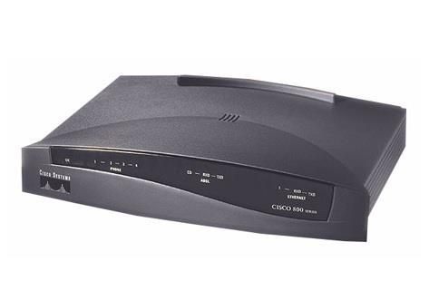 CISCO827 Cisco 827 Router 1 x 10Base-T LAN, 1 x ADSL WAN (Refurbished)