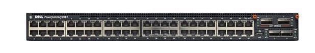 469-4251 Dell PowerConnect 8164 48-Ports 10GBASE-T (10Gb/1Gb/100Mb) Layer 3 Switch (Refurbished)