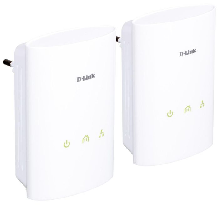 DHP-307AV D-Link Powerline Starter Kit 1 x Network (RJ-45) HomePlug AV Fast Ethernet