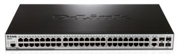 DES-3200-52 D-Link 48-Ports Fast Ethernet Managed L2 Switch 4 Gigabit Combo Base-T/SFP Ports (Refurbished)