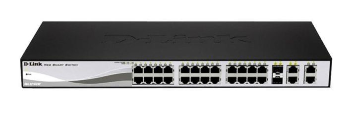 DES1228DGS2205 D-Link Web Smart 24-Ports 10/100 Ethernet Switch (Refurbished)