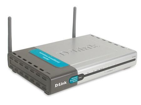 DI-614+ D-Link 4-Port 802.11b Wireless Broadband Router (Refurbished)
