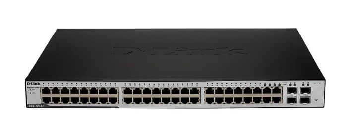 DGS1248TDGS2205 D-Link Web Smart 48-Ports Gigabit Ethernet Switch (Refurbished)