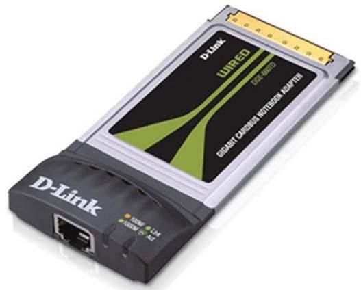 DGE-660TD-A1 D-Link 10/100/1000Mbps CardBus Gigabit Ethernet Adapter