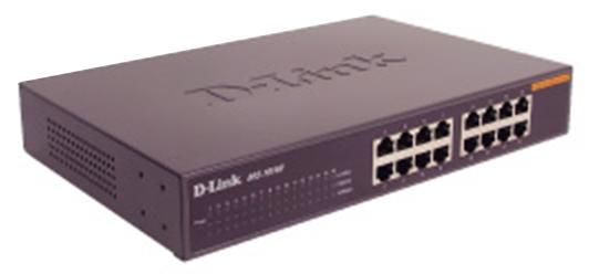 DES-1015D D-Link 10/100Mbps 16-Ports Network Switch (Refurbished)