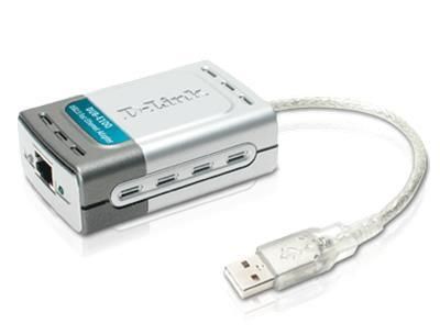 DUB-E100 D-Link Single-Port RJ-45 10/100Mbps 10/100Base-TX High Speed USB 2.0 Fast Ethernet Network Adapter