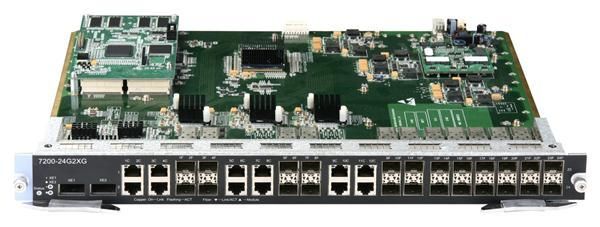 7200-24G2XG D-Link Expansion Module 24 x SFP (mini-GBIC) , 2 x XFP (Refurbished)