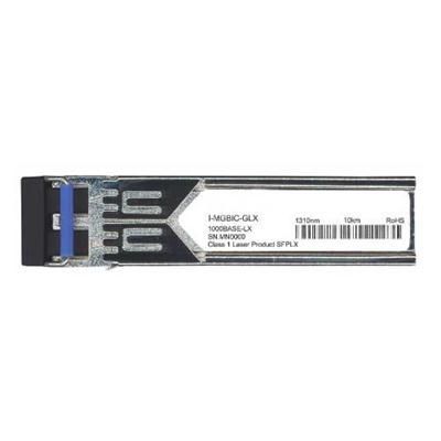 I-MGBIC-GLX Agilestar 1000Base-LX Single-mode Fiber 10km 1310nm Duplex LC Connector SFP Transceiver Module (Refurbished)