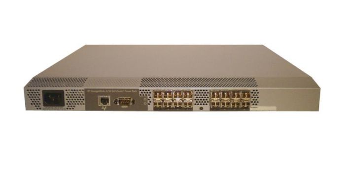 393754-001 HP StorageWorks S240E Full Fabric SAN Switch 4/16 SFP Power Pack (Refurbished)