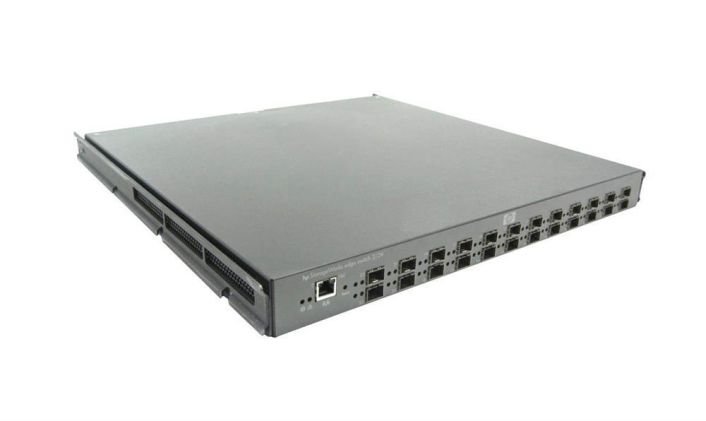 316095-B21 HP StorageWorks Edge Switch 2/24 Switch 8Ports 2GB Fibre Channel + 16 x SFP (empty) + 8 x SFP (occupied) 1U Integrated Rack-Mountable (Refurbished)