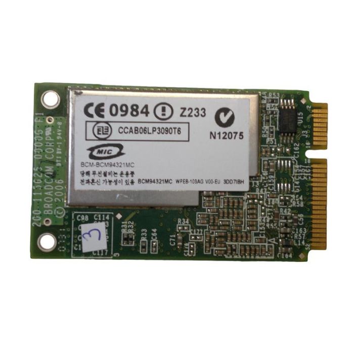 344864R-001 HP Mini PCI-Express 54G WiFi 802.11a/b/g/n Wireless LAN (WLAN) Network Interface Card