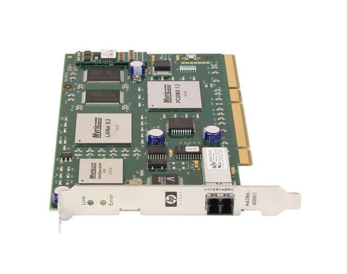 A6386-69001 HP HyperFabric2 4X PCI Fibre Network Adapter