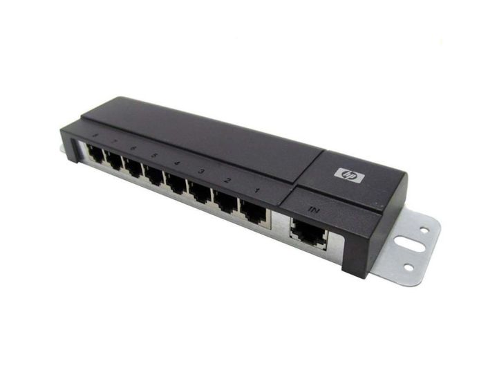 396635-001 HP 8-Ports IP Console Switch Expansion Module for CAT5 KVM and KVM/IP Switches (Refurbished)