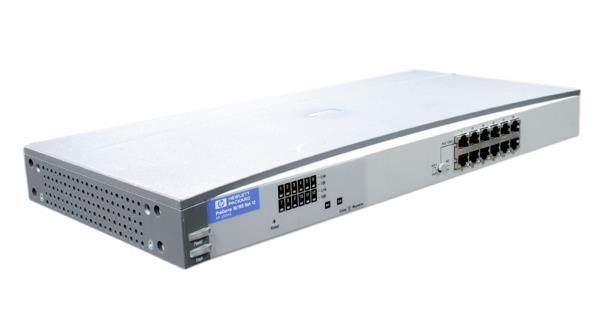 J3294A HP ProCurve 12-Port 10/100Base-T Ethernet Network Hub RJ-45 Input Connectors