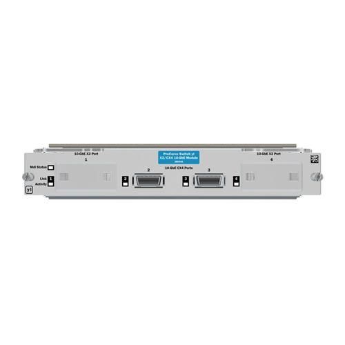J8694A HP ProCurve Switch yl 2-Ports 10-GbE CX4 + 2-Ports 10-GbE X2 Expansion Module (Refurbished)