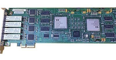 393479-001 HP StorageWorks 2344F Quad-Ports LC 2Gbps Fibre Channel PCI-X Host Bus Network Adapter