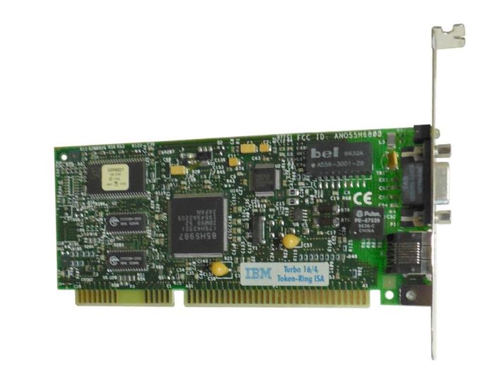 55H6800I IBM Auto Wake 16/4 Token Ring ISA Adapter