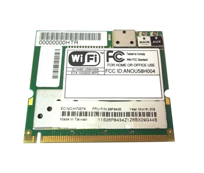 26P8435 IBM Lenovo Cisco Aironet 802.11b Mini-PCI Wireless Card