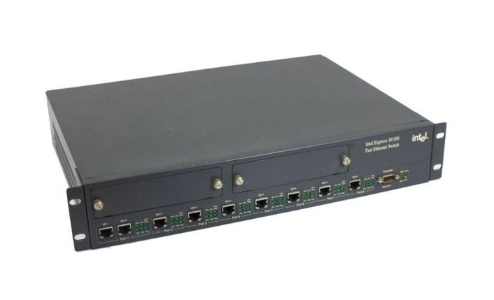 ES101TXWX Intel 10/100 Express Fast Ethernet 8 Port Switch (Refurbished)