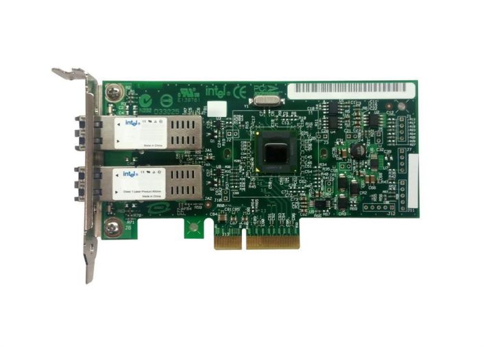 D28217-005 Intel PRO/1000 PF Dual-Ports LC 1Gbps 1000Base-SX Gigabit Ethernet PCI Express x4 Server Network Adapter