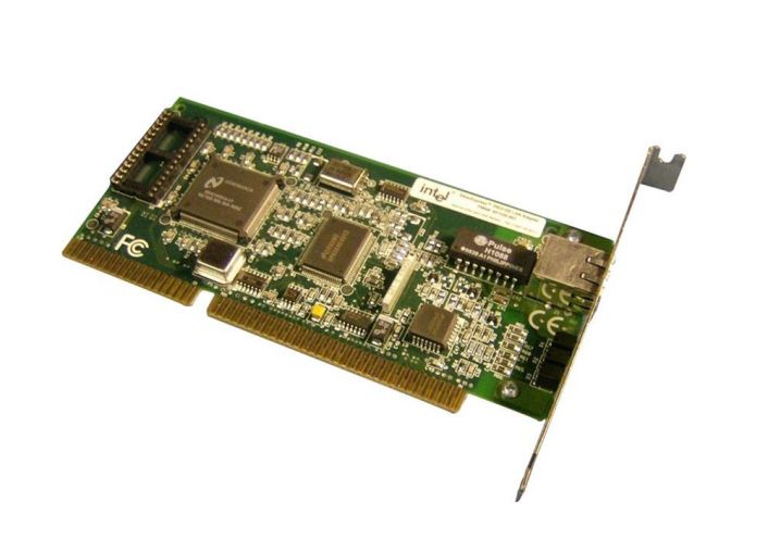 PCLA8560 Intel EtherExpress PRO/100 Single-Port RJ-45 100Mbps 10Base-T/100Base-TX Fast Ethernet PCI Half-Length Network Adapter